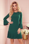Robe Plissée – Vert